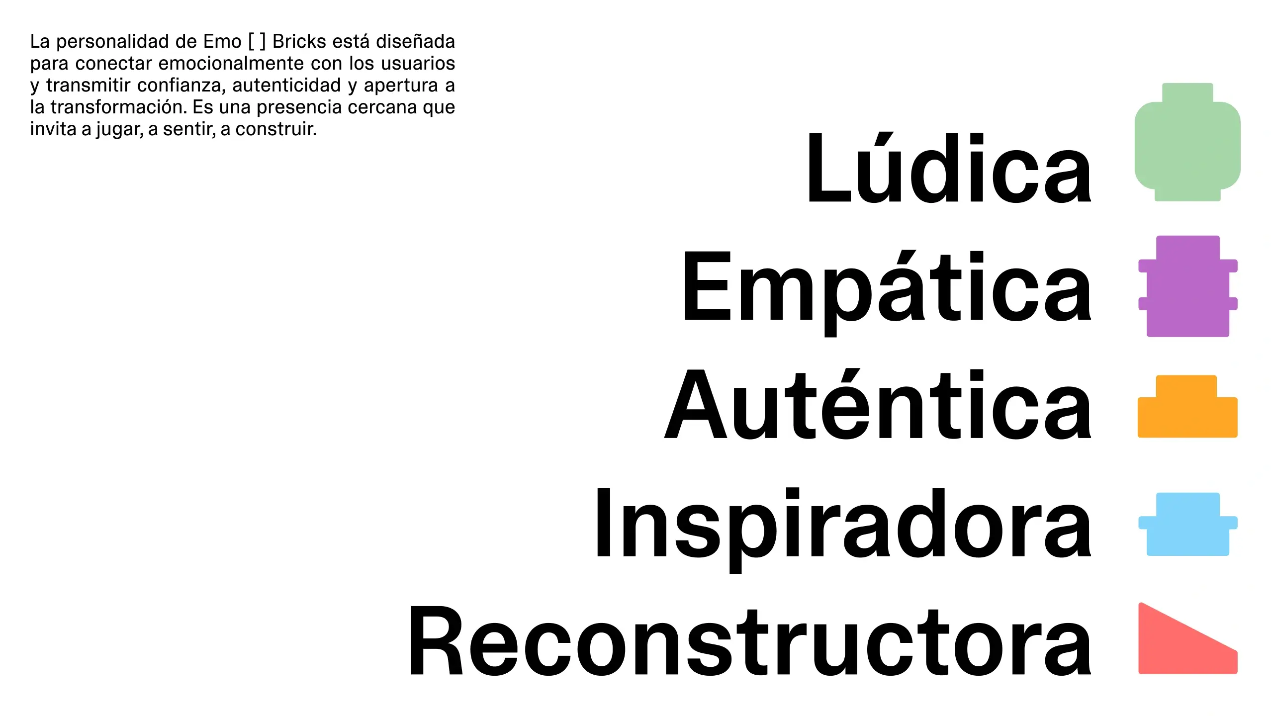 Explicación de la personalidad de Emo [ ] Bricks